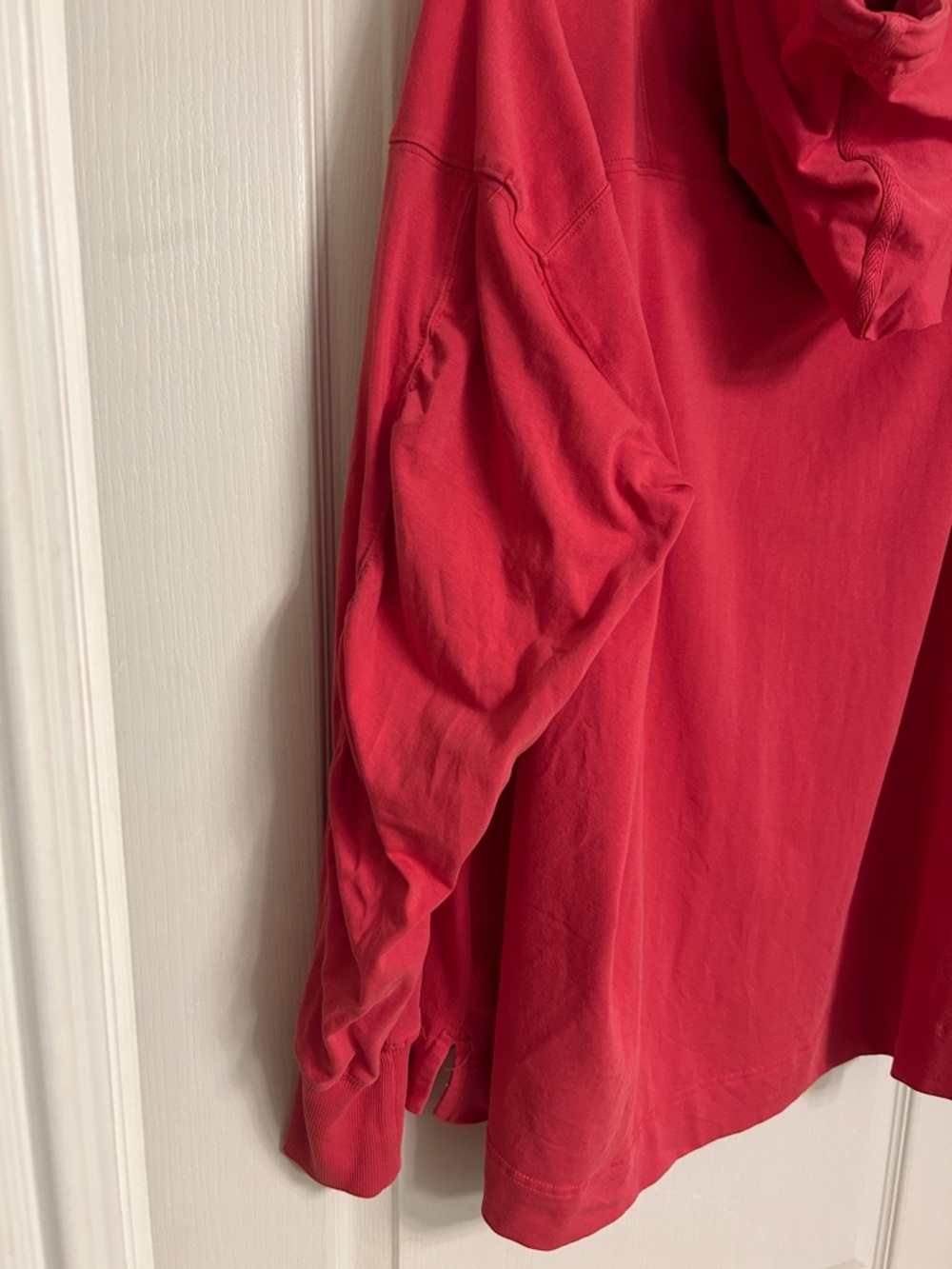Free Movement Red Women's Hooded Long-Sleeve Top - Picture 5 of 5
